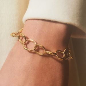 BaYou with love gold chain bracelet